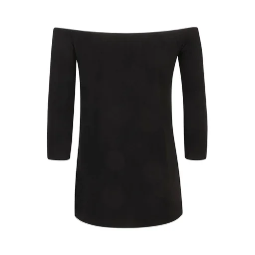 Norma Kamali Off-Shoulder Slim-Fit Blouse