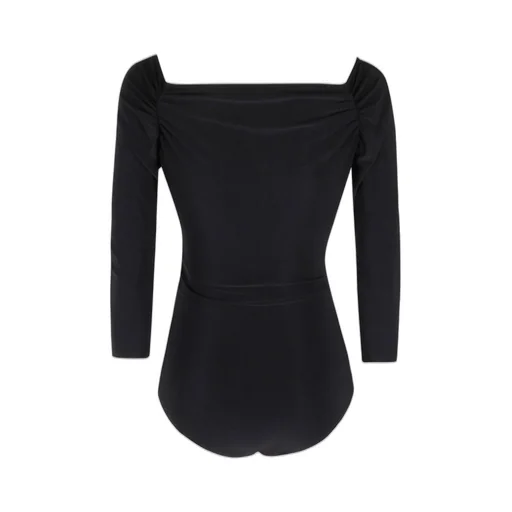 Norma Kamali Off-Shoulder Bodysuit