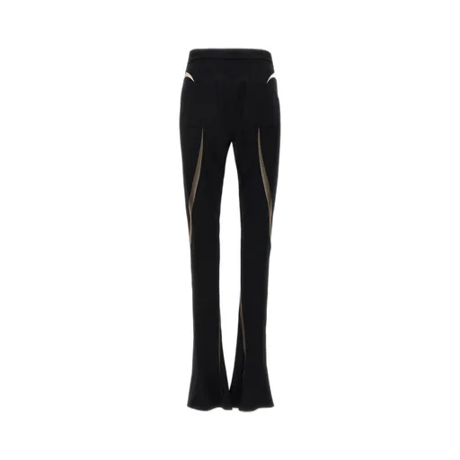 Mugler Mesh Insert Leggings