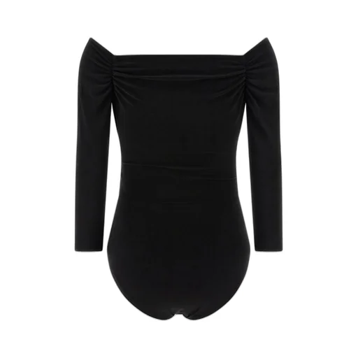 Norma Kamali Sweetheart Neckline Bodysuit