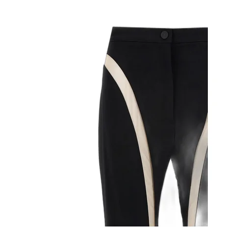 Mugler Mesh Insert Leggings