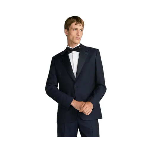 Jacket With Satin Detailing