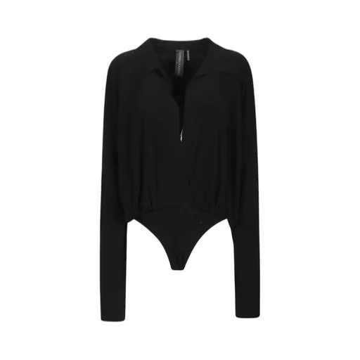 Norma Kamali Oversized Bodysuit Shirt