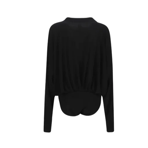 Norma Kamali Oversized Bodysuit Shirt