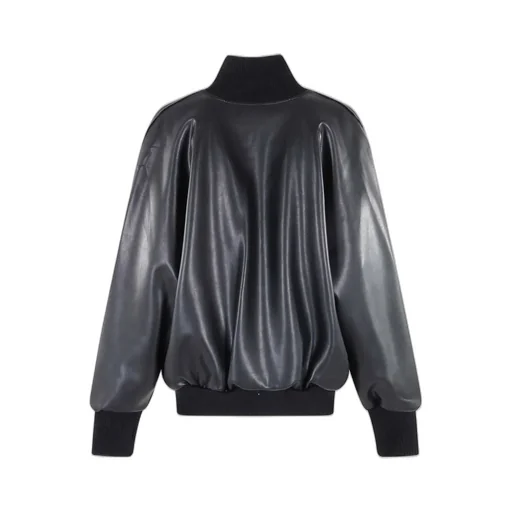 Norma Kamali Oversized Turtle Bomber Jacket