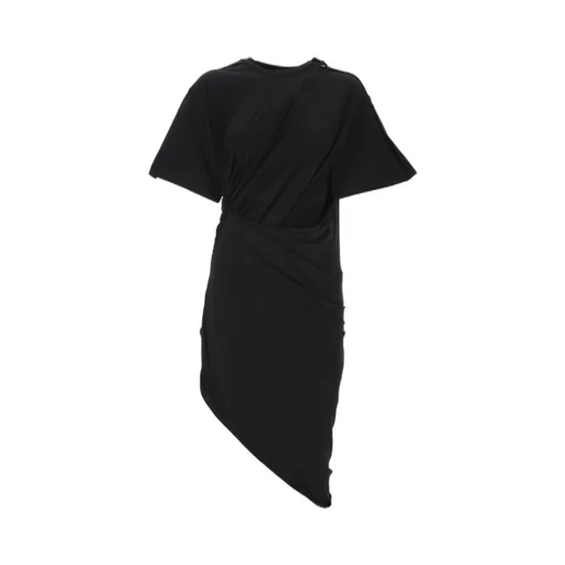Mugler Asymmetric Ruched Dress