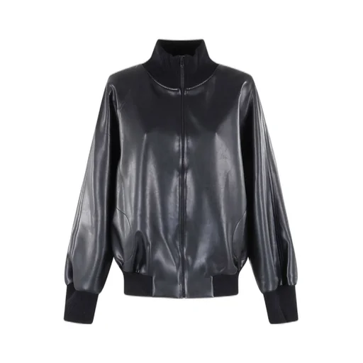 Norma Kamali Oversized Turtle Bomber Jacket
