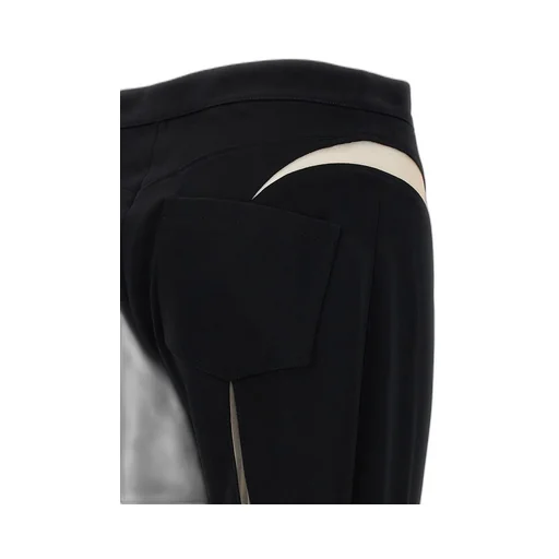 Mugler Mesh Insert Leggings