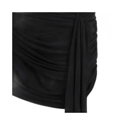 Mugler Ruched Draped Dress