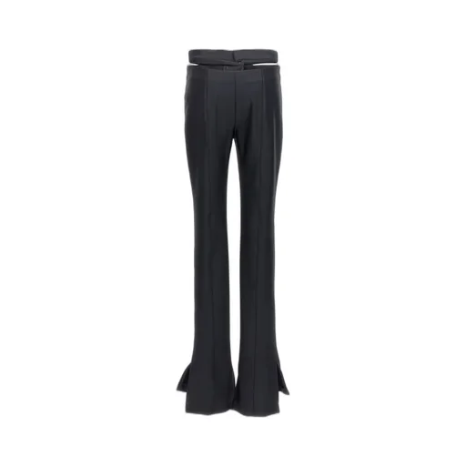 Mugler Bonded Eco Stretch Trousers