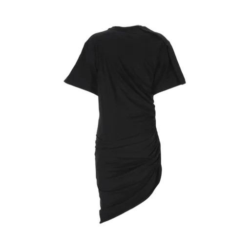 Mugler Asymmetric Ruched Dress