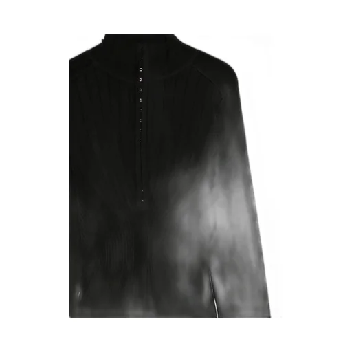 Mugler Ribbed Knit Top