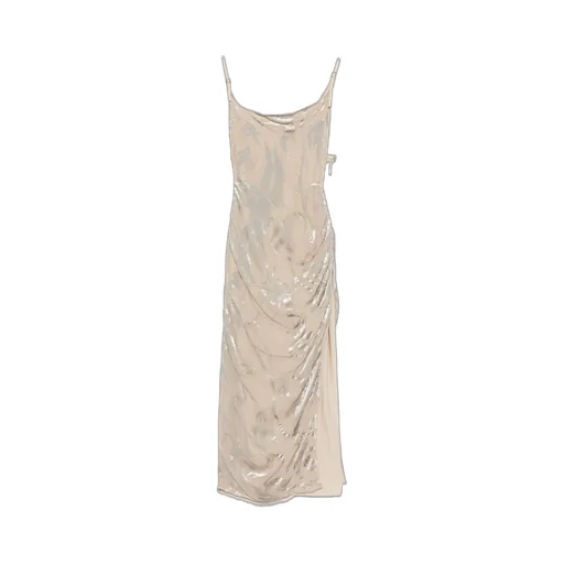 Mugler Floral Slip Dress