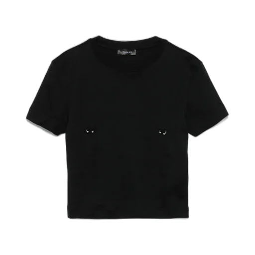 Mugler Pierced Detail T-Shirt