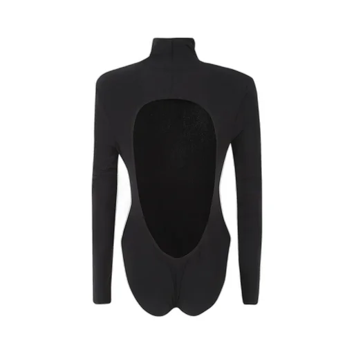 Norma Kamali Open-Back Bodysuit