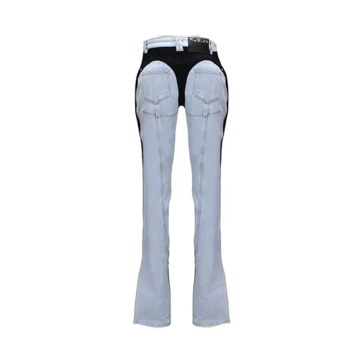 Mugler Panel Flare Jeans