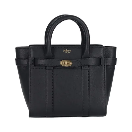 Mulberry Bayswater Logo Stamped Micro Crossbody Bag