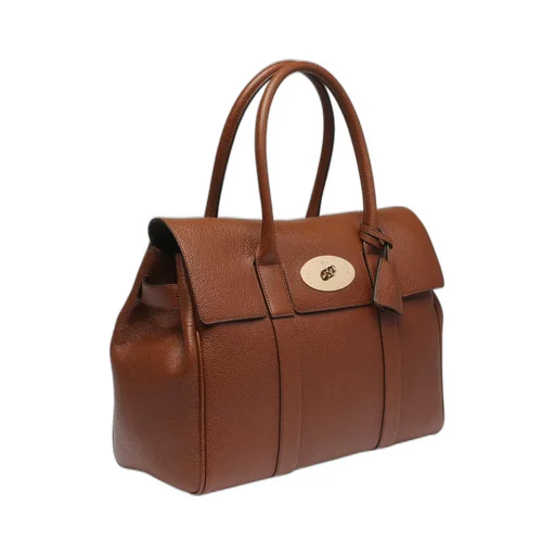 Mulberry Twist-Lock Top Handle Bag