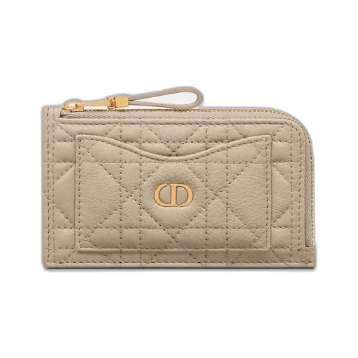 Dior Caro Cosmos Zipped Card Holder