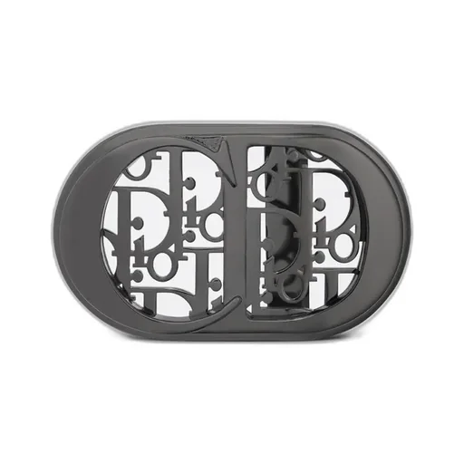 Cd Icon Dior Oblique Cosmo Belt Buckle