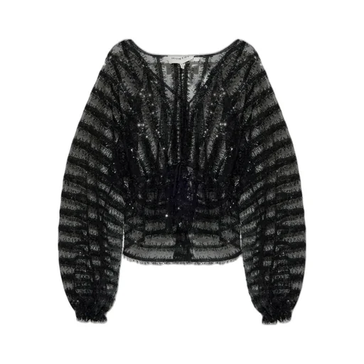 Munthe Remona Sheer Sequin Top