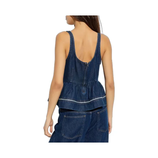 Munthe Rulst Peplum Top