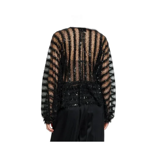 Munthe Remona Sheer Sequin Top