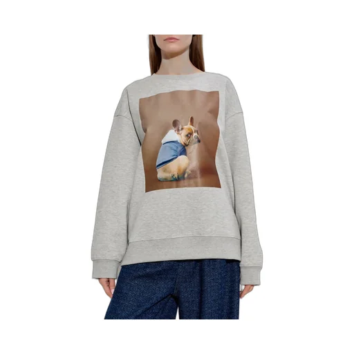 Munthe Roula Dog Print Sweater