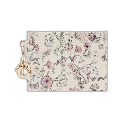 Lady Dior Freesia Card Holder