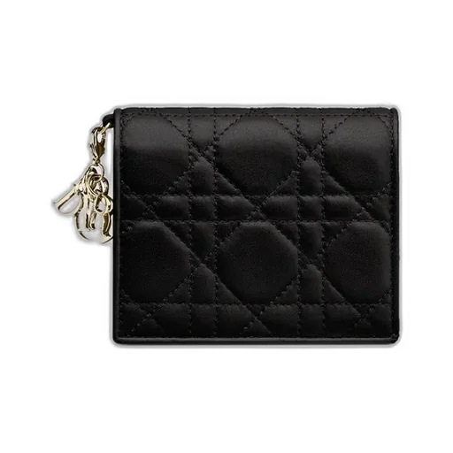 Mini Lady Dior Gardenia Wallet