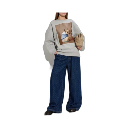 Munthe Roula Dog Print Sweater