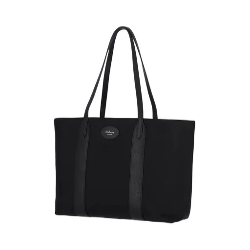 Mulberry Logo Patch Top Handle Bag