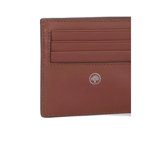 Mulberry Logo Detailed Bi-Fold Wallet