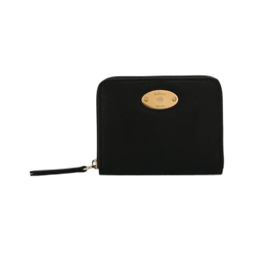 Mulberry Logo Plaque Zipped Purse