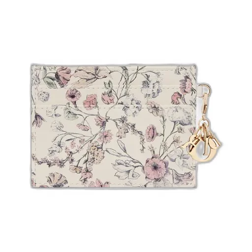 Lady Dior Freesia Card Holder