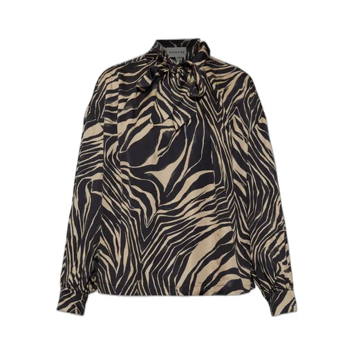 Munthe Lovella Zebra Print Top