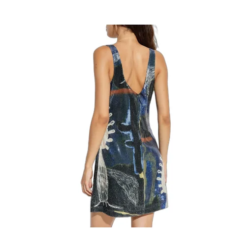 Munthe Leach Printed Mini Dress