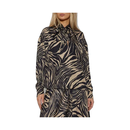 Munthe Lovella Zebra Print Top