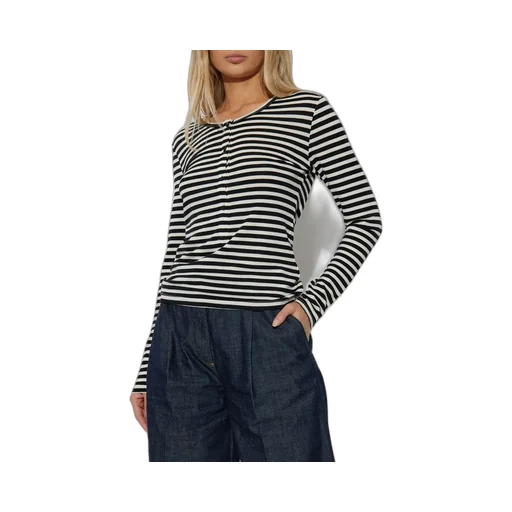 Munthe Levoma Striped Long Sleeve Top