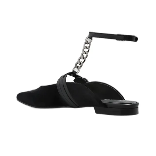 Munthe Perma Velvet Ballerinas