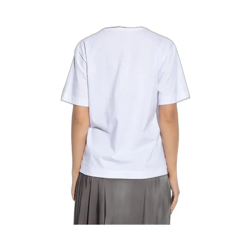 Munthe Logo Printed Crewneck T-Shirt