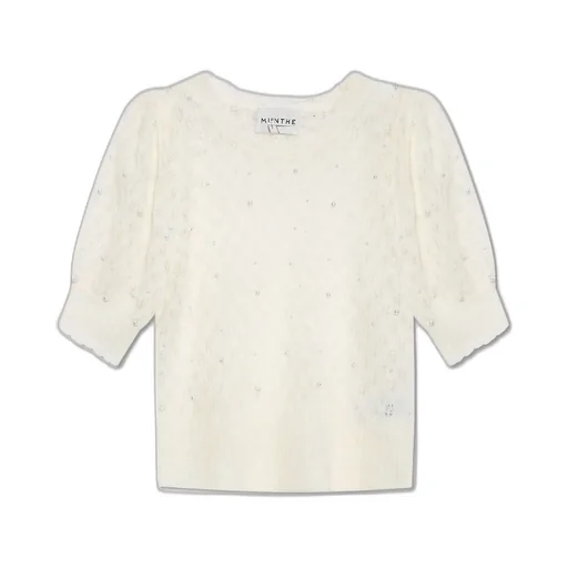 Munthe Popta Cut-Out Knit Top