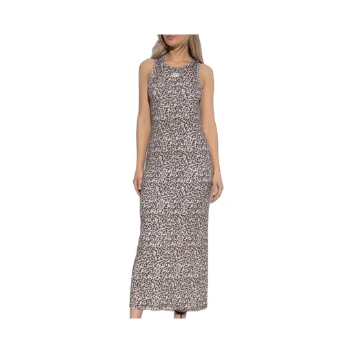 Munthe Panna Leopard Printed Sleeveless Dress