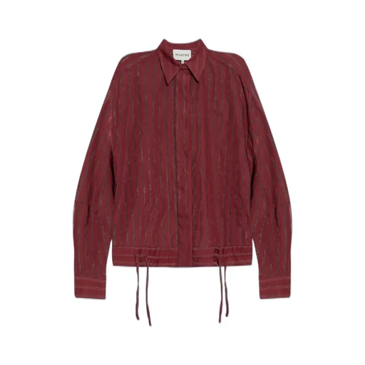 Munthe Loasta Sheer Striped Top