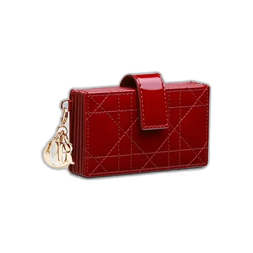 Lady Dior Jasmine Card Holder