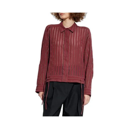 Munthe Loasta Sheer Striped Top