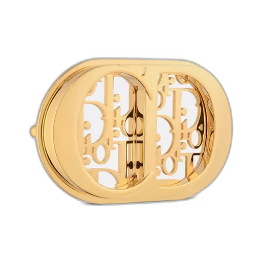Cd Icon Dior Oblique Cosmo Belt Buckle