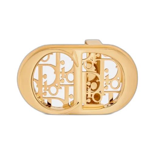 Cd Icon Dior Oblique Cosmo Belt Buckle
