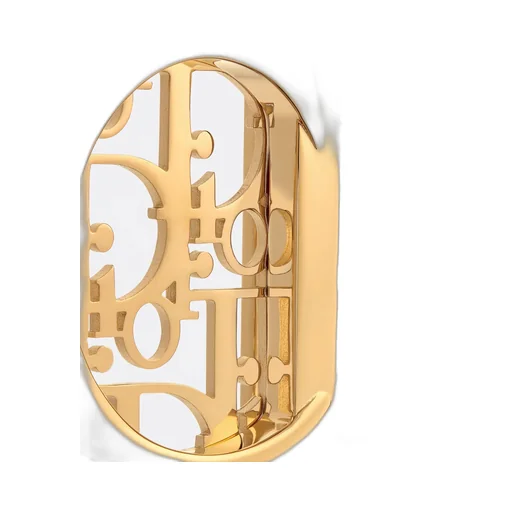 Cd Icon Dior Oblique Cosmo Belt Buckle