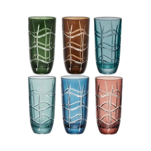 Set Of Six Glasses